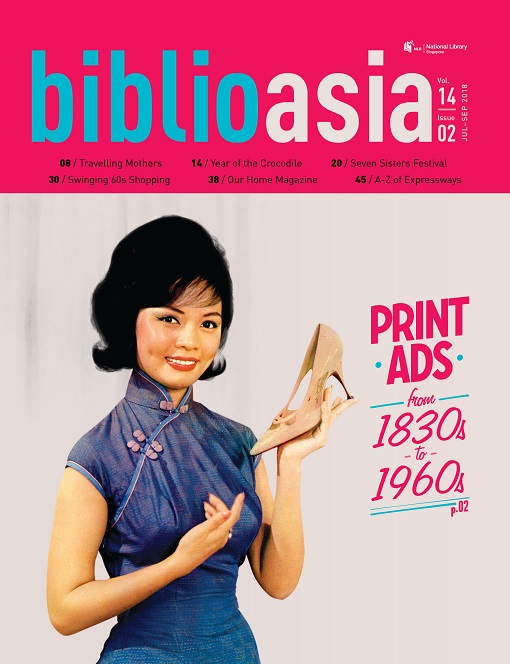 Cover of BiblioAsia, Vol 14 issue 2, Jul-Sep 2018